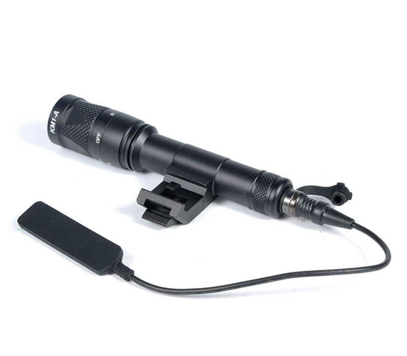 SF IFM M600V IR Dual Output Flashlight Black